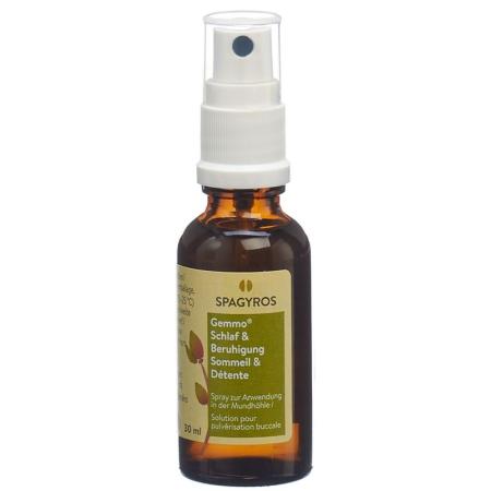 SPAGYROS GEMMO Sleep &amp; Calm Mouth Spray - PrimeCare Global