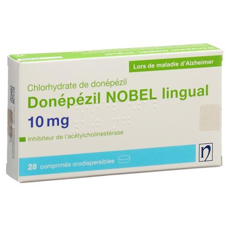 Donepezil NOBEL lingual melt tablet 10 mg 98 pcs - PrimeCare Global
