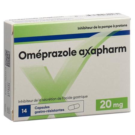 OMEPRAZOL axapharm Kaps 20 mg - PrimeCare Global