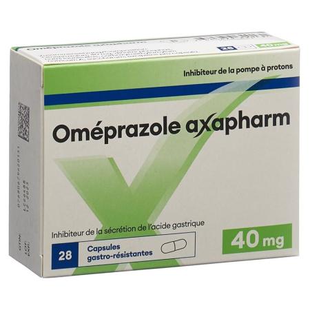 OMEPRAZOL axapharm Kaps 40 mg - PrimeCare Global