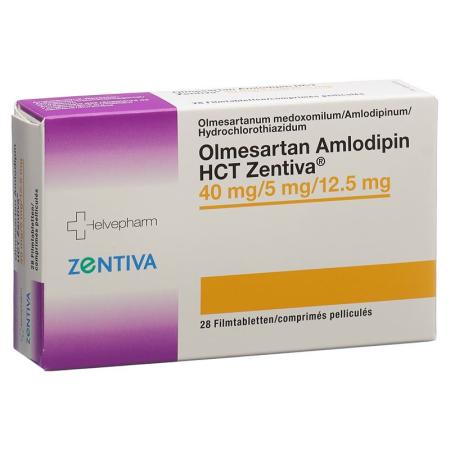 OLMESARTAN AMLODIPINE HCT Zentiva 40/5/12.5 - PrimeCare Global