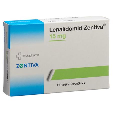 Lenalidomide Zentiva Kaps 15 mg 21 pcs - PrimeCare Global
