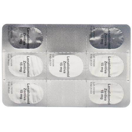 Lenalidomide Zentiva Kaps 15 mg 21 pcs - PrimeCare Global