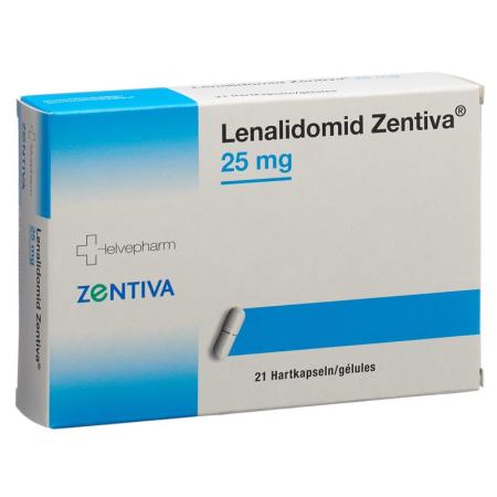 Lenalidomide Zentiva Kaps 25 mg 21 pcs - PrimeCare Global