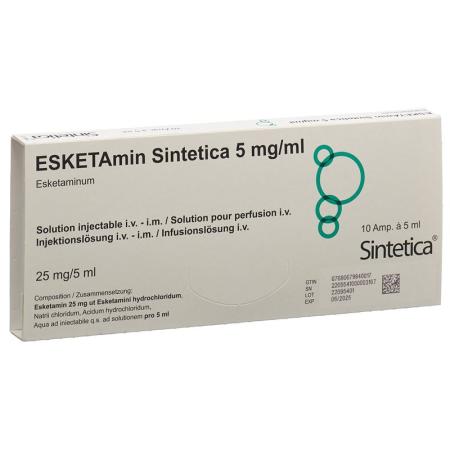 ESKETAMIN Sintetica 25 mg/5ml - PrimeCare Global