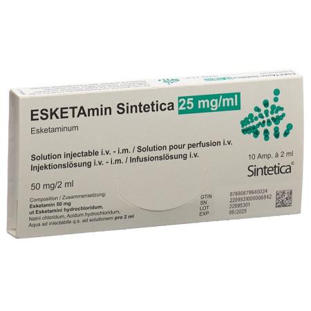 ESKETAMIN Sintetica 50 mg/2ml - PrimeCare Global