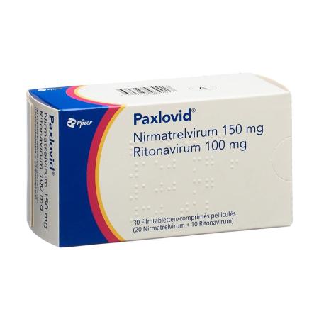 Paxlovid Filmtabl 4 x 150 mg / 2 x 100 mg 5 x 6 Stk - PrimeCare Global