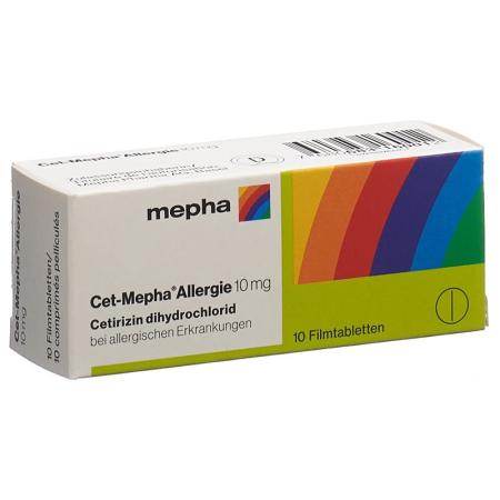 CET Mepha Allergie Filmtabl 10 mg - PrimeCare Global