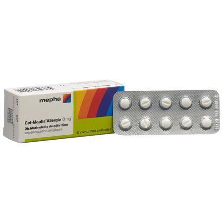 CET Mepha Allergie Filmtabl 10 mg - PrimeCare Global