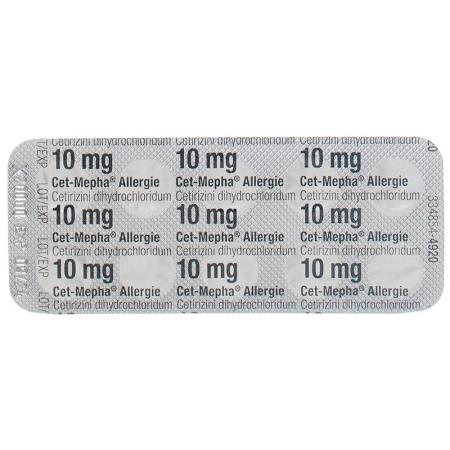 CET Mepha Allergie Filmtabl 10 mg - PrimeCare Global