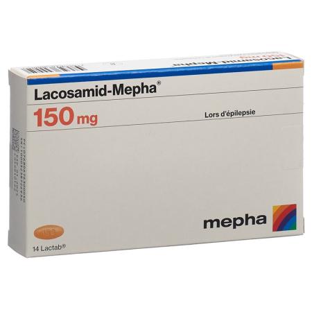 LACOSAMID Mepha Lactab 150 mg - PrimeCare Global