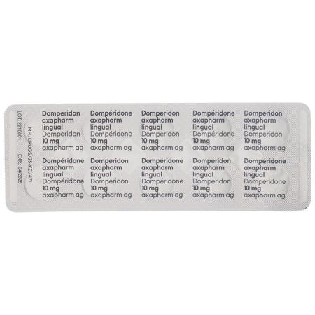 DOMPERIDONE axapharm lingual 10 mg - PrimeCare Global