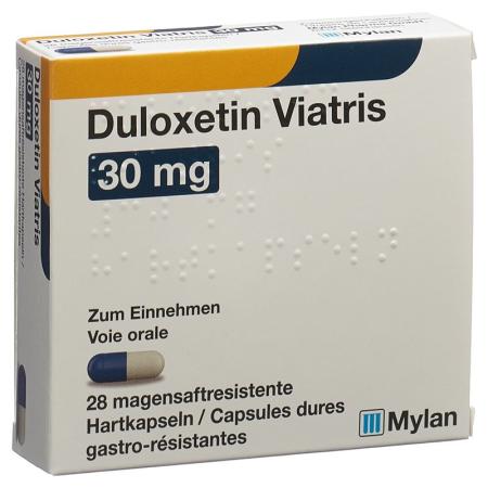 Duloxetine Viatris Kaps 30 mg 28 pcs - PrimeCare Global