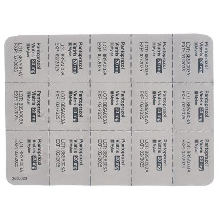 PANTOPRAZOLE Viatris film tablets 20 mg - PrimeCare Global