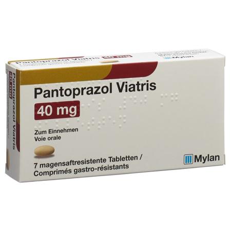 Pantoprazole Viatris Filmtabl 40 mg 105 pcs - PrimeCare Global