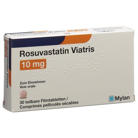 Rosuvastatin Viatris Filmtabl 10 mg 30 pcs - PrimeCare Global