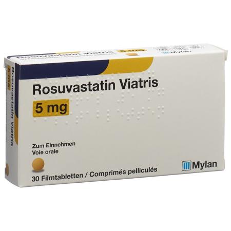 Rosuvastatin Viatris Filmtabl 5 mg 30 pcs - PrimeCare Global