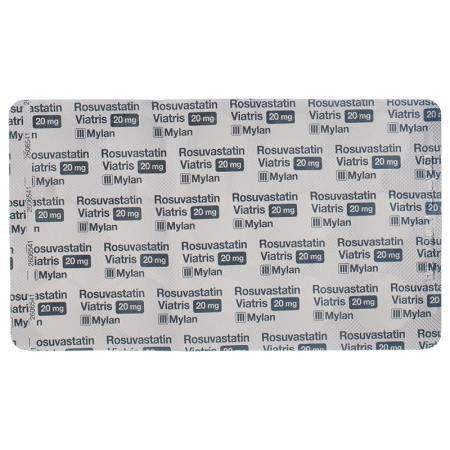 Rosuvastatin Viatris Filmtabl 20 mg 105 pcs - PrimeCare Global