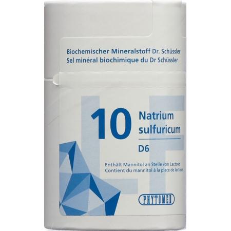 PHYTOMED SCHÜSSLER No. 10 Tabl D 6 lactosfr - PrimeCare Global
