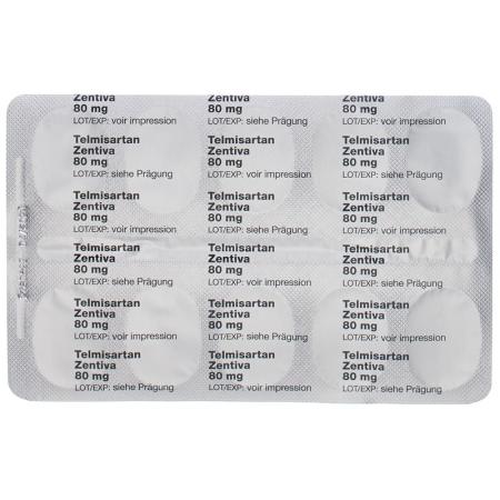 TELMISARTAN Zentiva Tabl 80 mg - PrimeCare Global