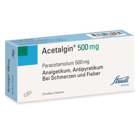 ACETALGIN tablet 500 mg - PrimeCare Global