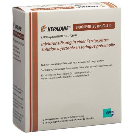 HEPAXANE Inj sol 80mg/0.8ml - PrimeCare Global