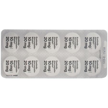 EZETIMIB Atorvast Mepha film-coated tablets 10mg/20mg - PrimeCare Global