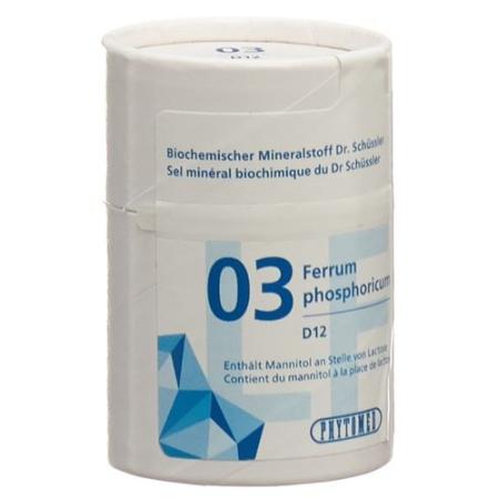 PHYTOMED SCH&Uuml;SSLER Nr3 Tabl D 12 lactose-free 200 pcs - PrimeCare Global
