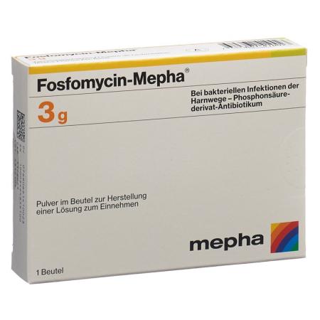 Fosfomycin-Mepha 3g Powder For Oral Solution Bag - PrimeCare Global