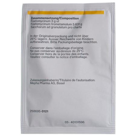 Fosfomycin-Mepha 3g Powder For Oral Solution Bag - PrimeCare Global
