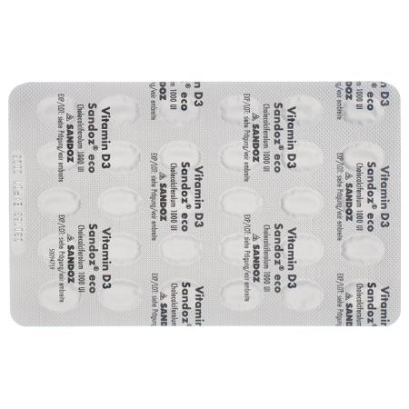 VITAMIN D3 Sandoz eco Kaps 1000 IE - PrimeCare Global