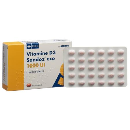 VITAMIN D3 Sandoz eco Kaps 1000 IE - PrimeCare Global