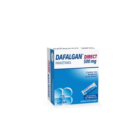 DAFALGAN Direct Gran 500 mg Rote Beeren - PrimeCare Global