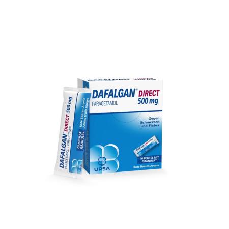 DAFALGAN Direct Gran 500 mg Rote Beeren - PrimeCare Global
