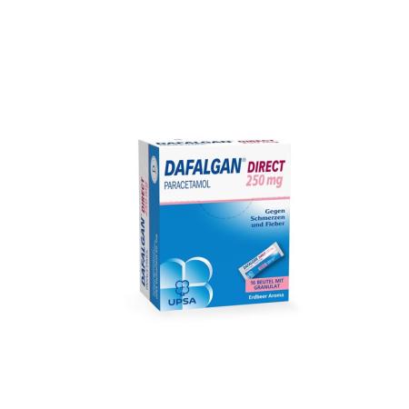 DAFALGAN Direct Gran 250 mg Erdbeere - PrimeCare Global