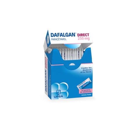 DAFALGAN Direct Gran 250 mg Erdbeere - PrimeCare Global