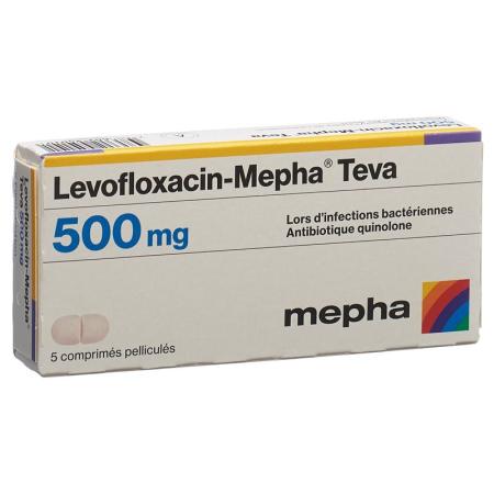 Levofloxacin-Mepha Teva Filmtabl 500 mg 10 pcs - PrimeCare Global