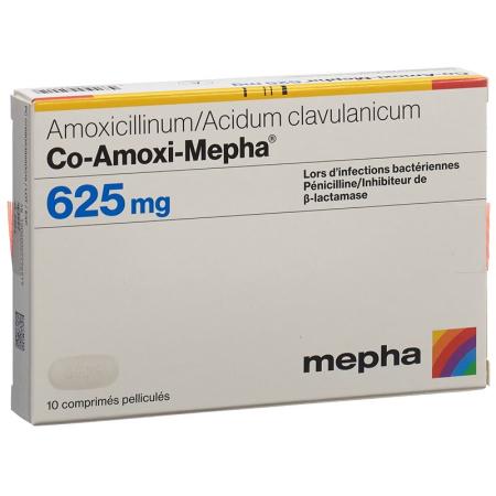 CO-AMOXI Mepha film tablets 625 mg - PrimeCare Global