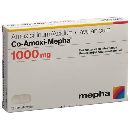 CO-AMOXI Mepha Filmtabl 1000 mg - PrimeCare Global