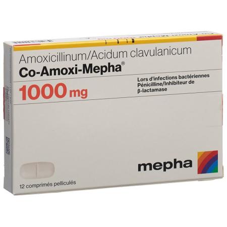 CO-AMOXI Mepha Filmtabl 1000 mg - PrimeCare Global