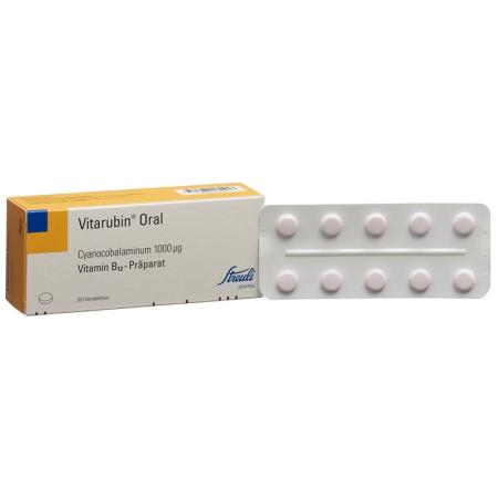 VITARUBIN Oral Filmtabl 1000 mcg - PrimeCare Global