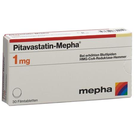 PITAVASTATIN Mepha Filmtabl 1 mg - PrimeCare Global