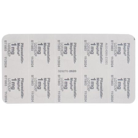 PITAVASTATIN Mepha Filmtabl 1 mg - PrimeCare Global