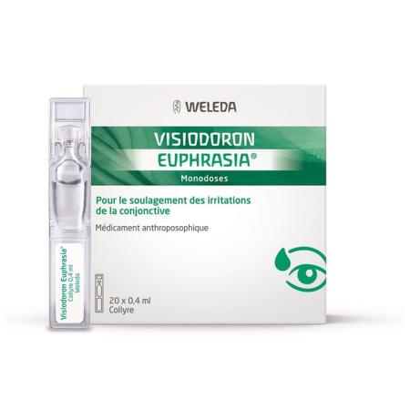 VISIODORON Euphrasia Eye Drops MD 20x0.4ml - PrimeCare Global