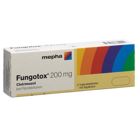 Fungotox Vag Tabl 200 mg 3 pcs - PrimeCare Global