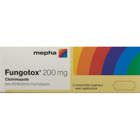 Fungotox Vag Tabl 200 mg 3 pcs - PrimeCare Global