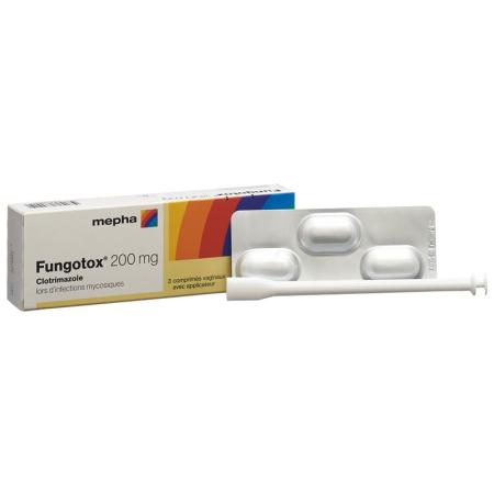 Fungotox Vag Tabl 200 mg 3 pcs - PrimeCare Global