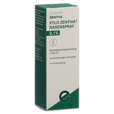 Xylo Zentiva nasal spray 0.1% dosing spray. 10ml - PrimeCare Global