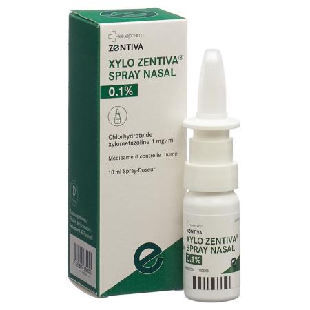 Xylo Zentiva nasal spray 0.1% dosing spray. 10ml - PrimeCare Global