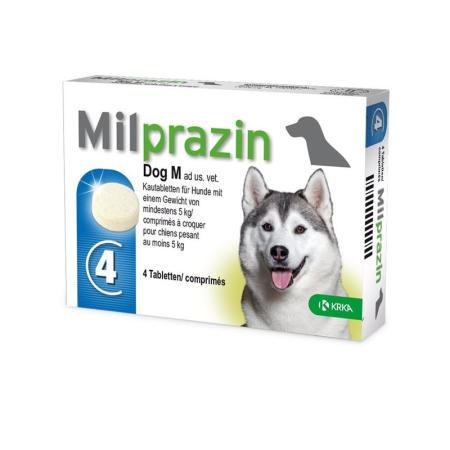 MILPRAZIN Dog Kautabl M ad us. vet. - PrimeCare Global